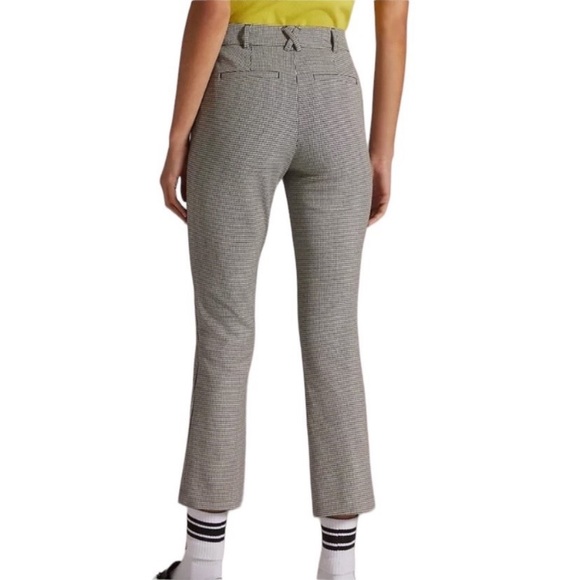 Anthropologie the essential collection micro houndstooth pants size 4 - Picture 3 of 7